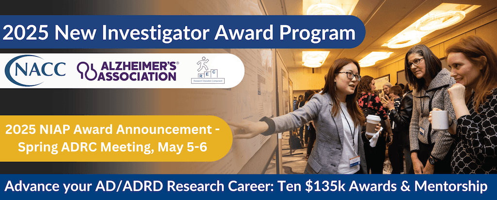 New Investigator awards announcement banner